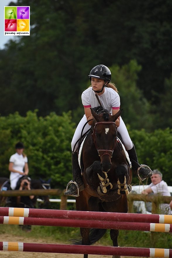 Lisa Gualtieri et O Ma Doué Kersidal - ph. Poney As