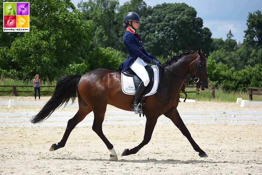 Lisa Gualtieri et O Ma Doué Kersidal - ph. Poney As