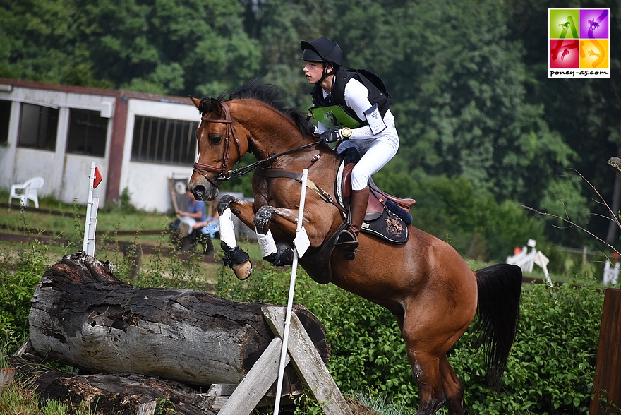 Paul-Arthur Poitevin et Doerak - ph. Poney As