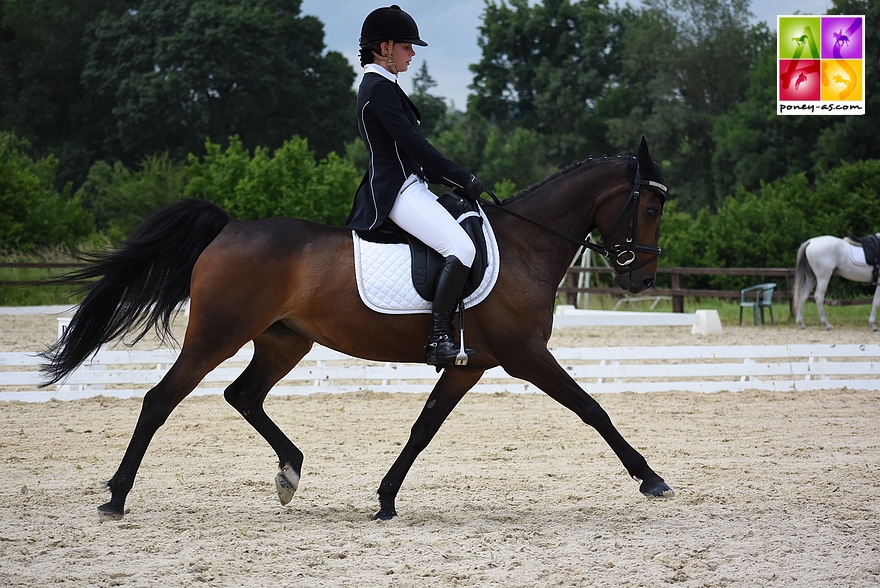 Violette Gribet et Vanoise de Visyje - ph. Poney As