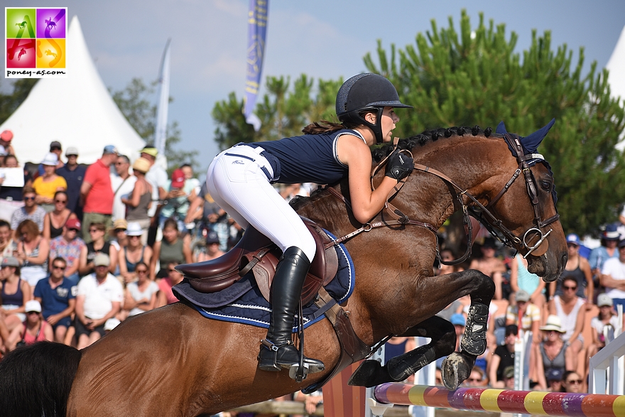 13e : Iris Barbier et Sagami San Joyeux - 8+8+16+18 - ph. Poney As