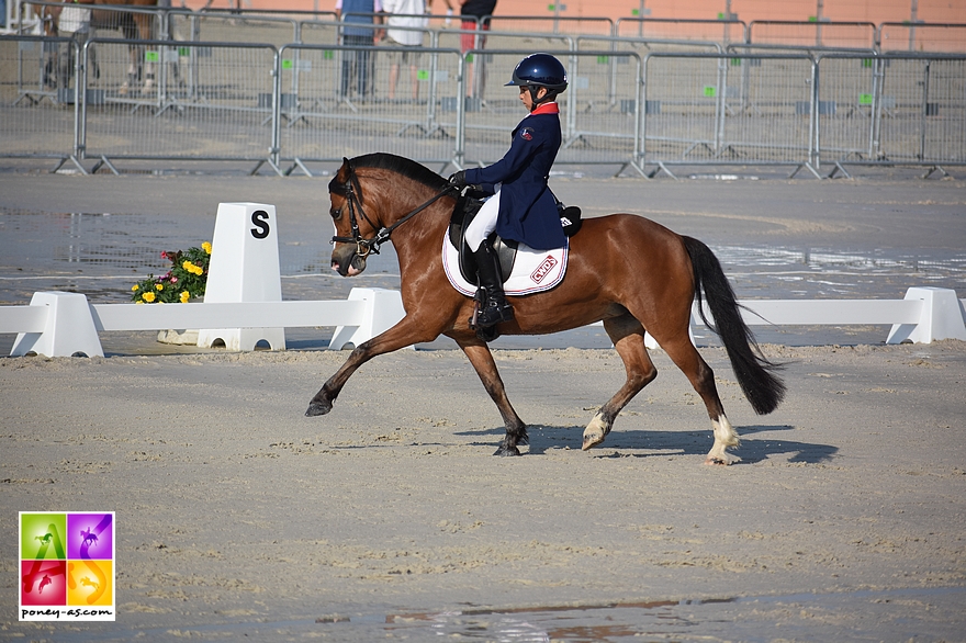 Laurick Hardy et Polhaars Daphne - ph. Poney As