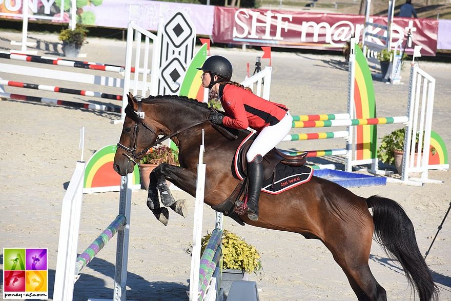 4e - Eben d'Haligan et Elise Berne - ph. Poney As