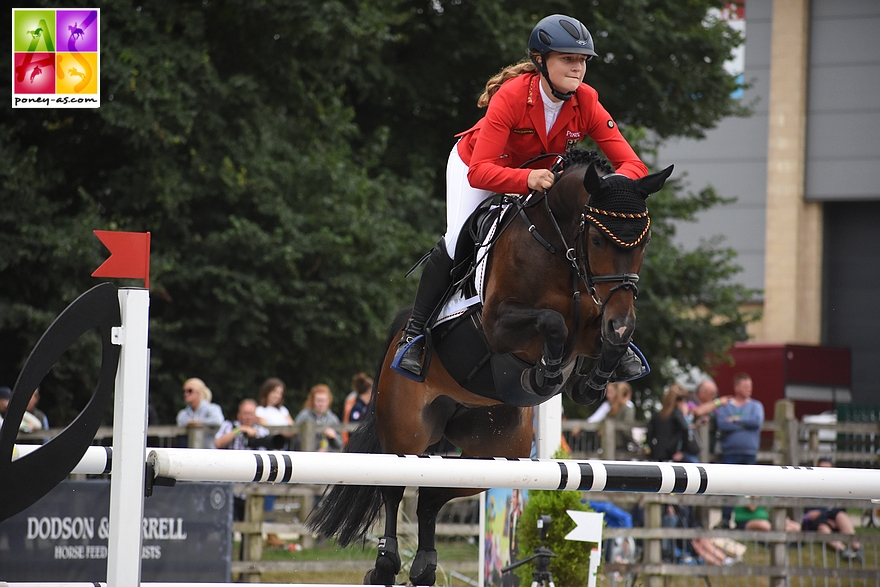 Bo Chiara Gröning (Ger) et Chessy 18 - ph. Poney As