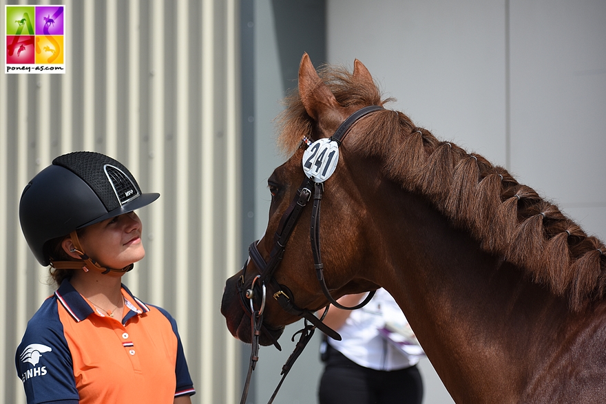 Britt van Rijsewijk (Ned) et Orchid’s Tigersun - ph. Poney As