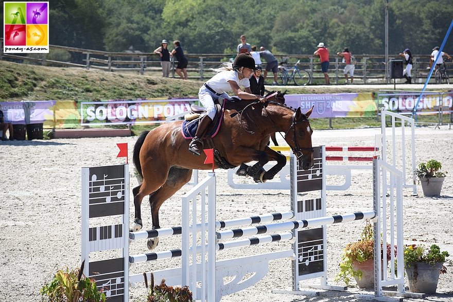 Carlegreta d'Aven et Marion Meric - ph. Poney As