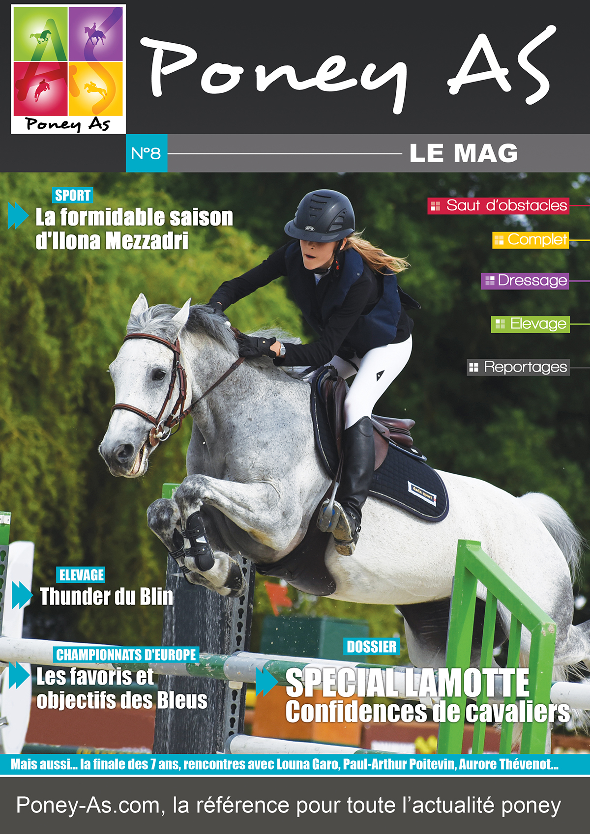 Le Mag Poney As n°8 - édition Open de France 2018