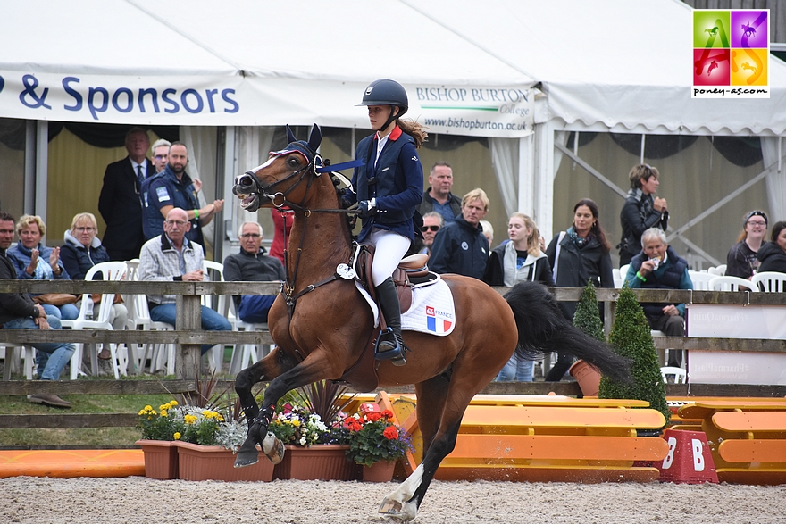 Romane Orhant et Quabar des Monceaux - ph. Poney As