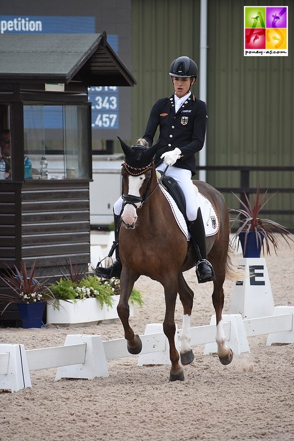 Moritz Treffinger (Ger) et Top Queen H - ph. Poney As