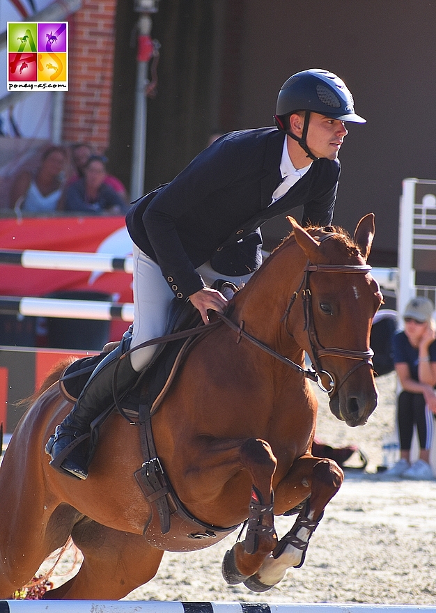 Duchesse de Lalande et Nicolas Baele - ph. Poney As