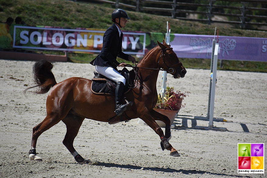 Duchesse de Lalande et Nicolas Baele - ph. Poney As