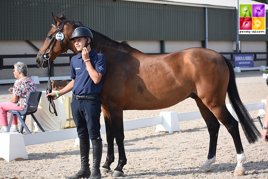 Ingemar Hammarström (Swe) et Ocean des As - ph. Poney As