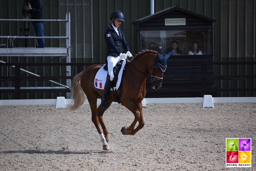 Jade Leborgne et Beltmeyer Linaro - ph. Poney As