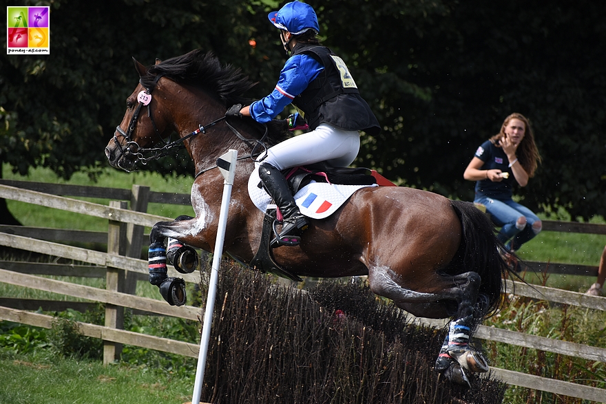 Louise Petitjean et Versailles des Morins - ph. Poney As