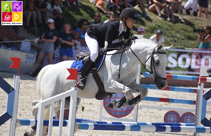 12e - Céline Dufour et Blueberry de Lynde - ph. Poney As