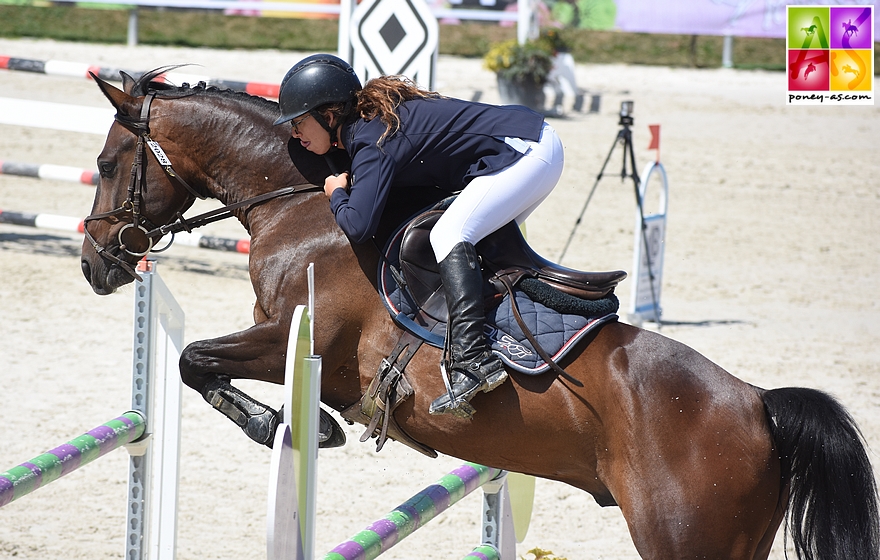 13e - Morgane Saby et Bichma du Rocher - ph. Poney As