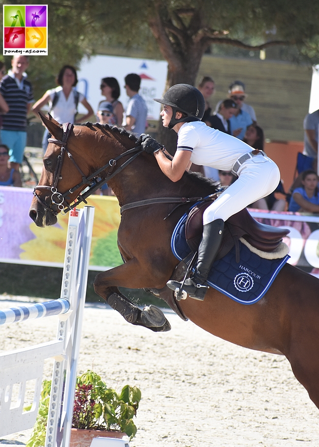 14e - Ninon Castex et Bell'Dora du Mystère - ph. Poney As