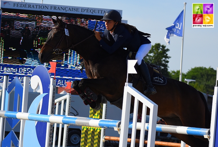 Les européens Léane Desmeure et Twinkle Toes Aluinn s'élanceront sur la Tournée des As du Grand Lac - ph. Poney As