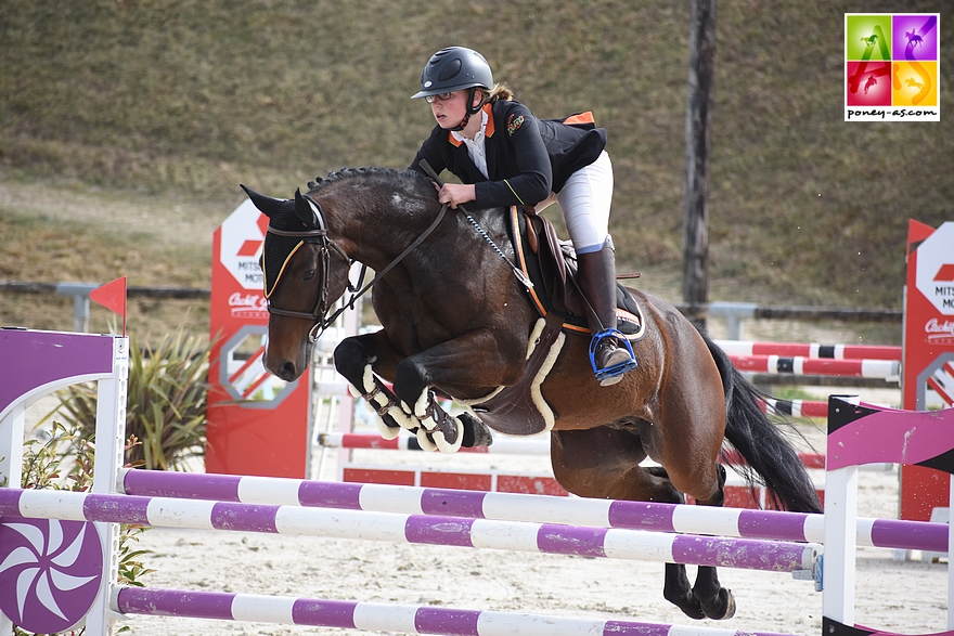 Louane Morichon Navelet et Appy Dame Vincou - ph. Poney As