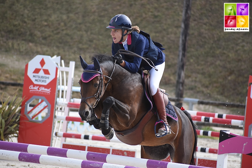 Quitterie Delouis et Vip du Lin - ph. Poney As