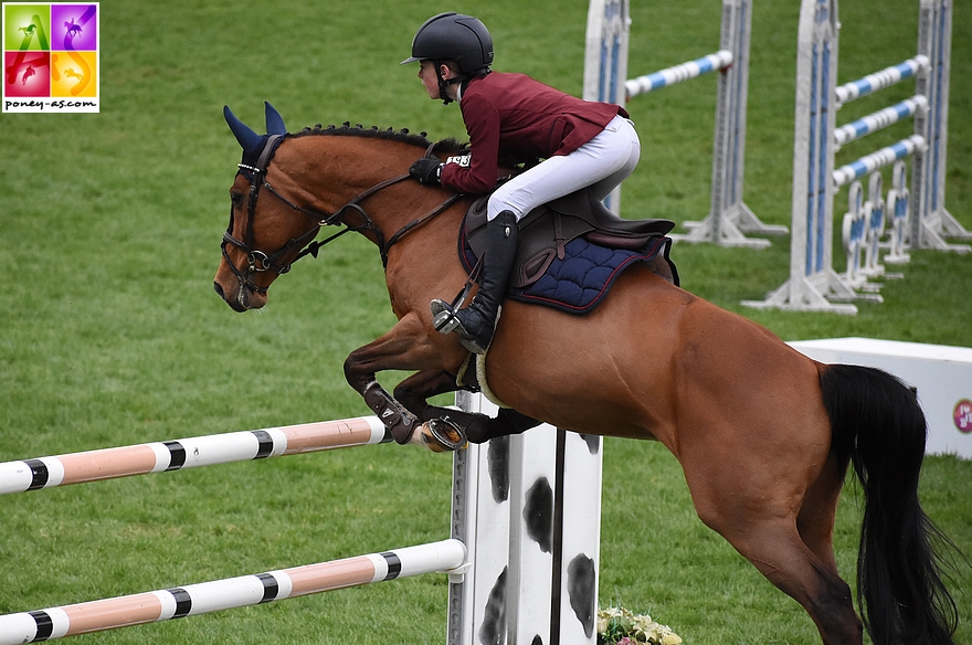 Cheyenne Meijers (Ned) et Special Lady - ph. Poney As