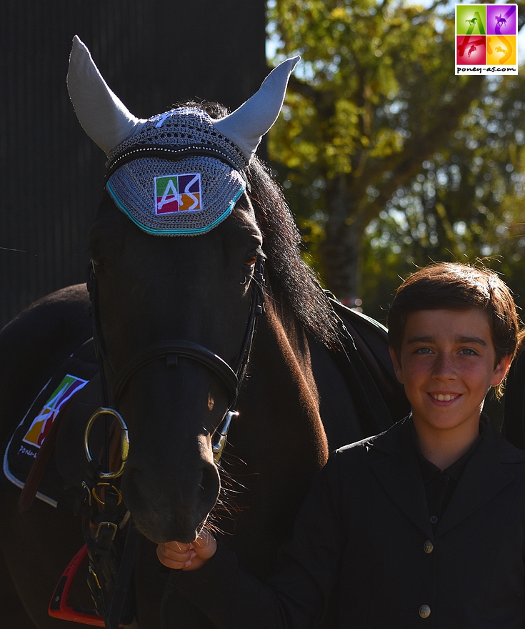 Charles Magaud, ambassadeur Rider School Poney As - ph. Poney As