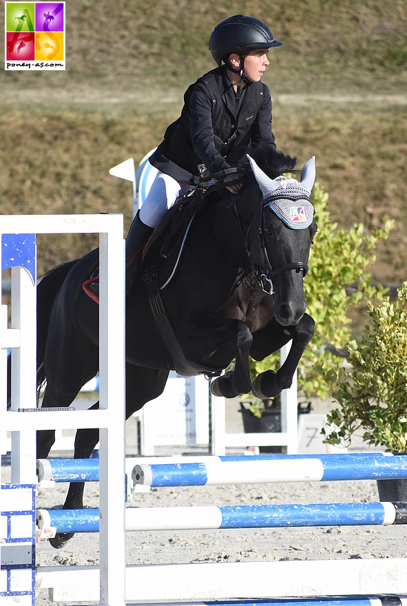 Charles Magaud, Rider School Poney As, vise désormais la TDA du Mans avec Daisy Spring - ph. Poney As