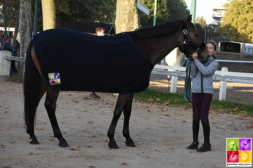 Sarah et Tutti à Vichy, début octobre - ph. Poney As