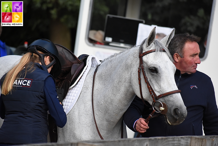 Excellente remise en jambes sur la TDA Super As de Barbizon pour Ilona Mezzadri et Callas Rezidal Z - ph. Poney As