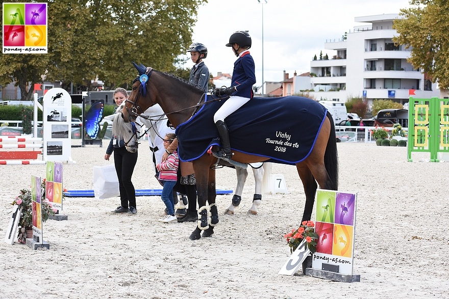 Doublé Vitesse et As Elite Excellence pour Sarah Desmoules et Tutti Quanti Joyeuse*du Mystère - ph. Poney As