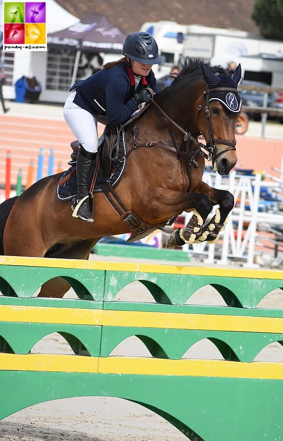 Garance Berhouet de Beaupuis et Tequila des Monts - ph. Poney As