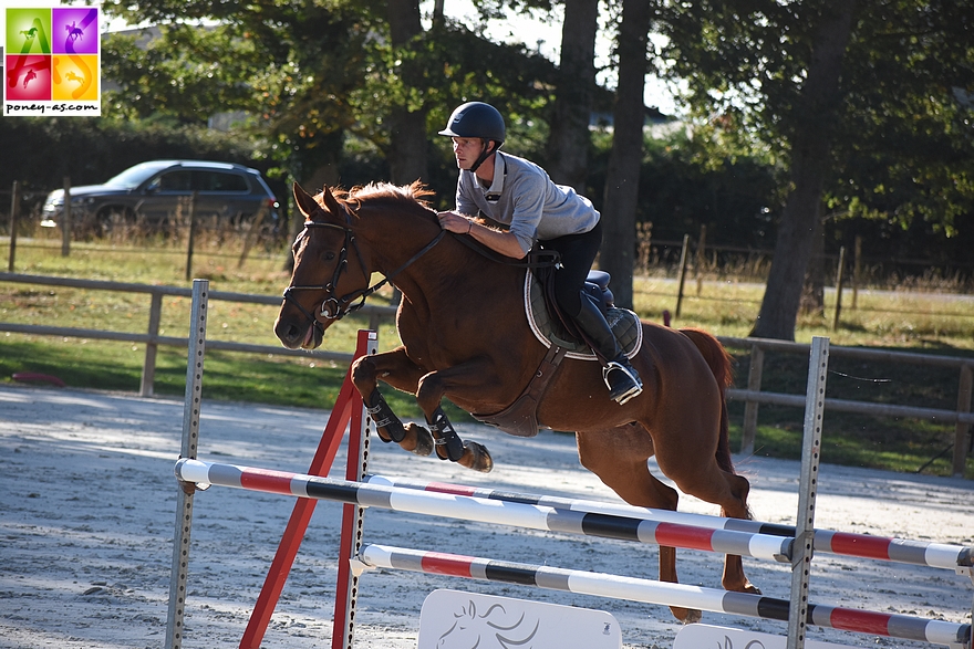 Simon Robichon, cavalier de CCE et CSO et valorisateur de jeunes poneys présent sur les finales du Sologn'Pony - ph. Poney As