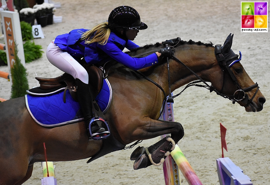 Charlotte Slosse et Rubis d’Epuisay - 8+8 - ph. Poney As