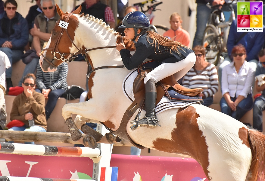 Emma Koltz et Alaska de Valbourg - ph. Poney As