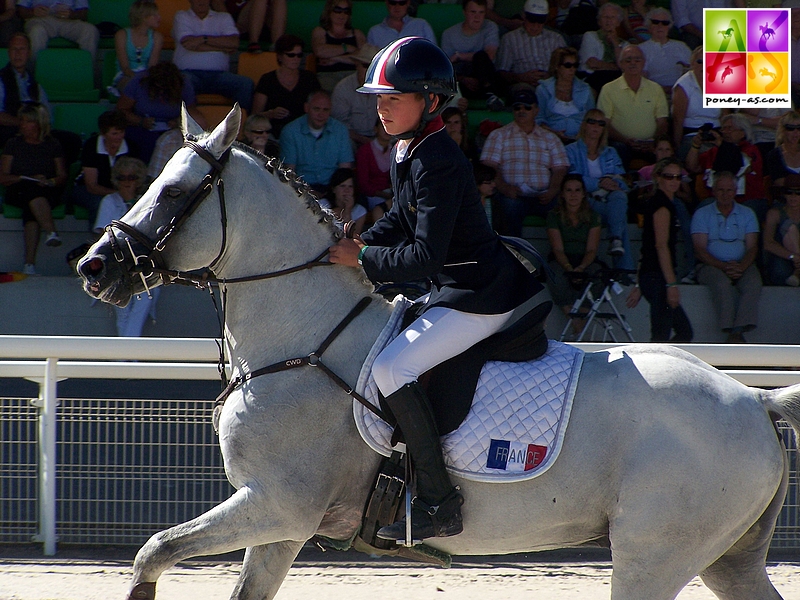 Jimmerdor et Baptiste Lecomte aux championnats d'Europe d'Avenches en 2008 - ph. Poney As