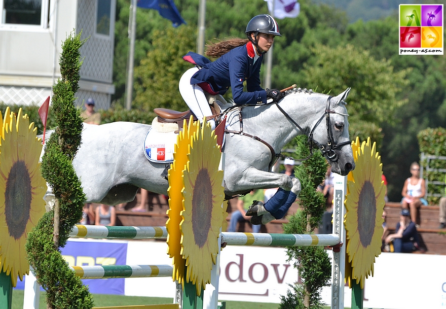 L'échéance italienne se soldera par une 4e place par équipes - ph. Poney As