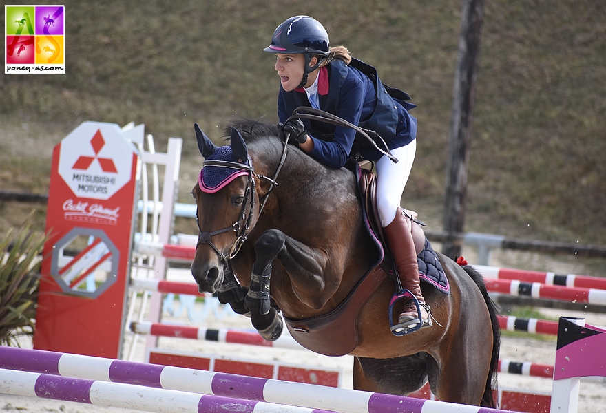 Quitterie Delouis et Vip du Lin - ph. Poney As