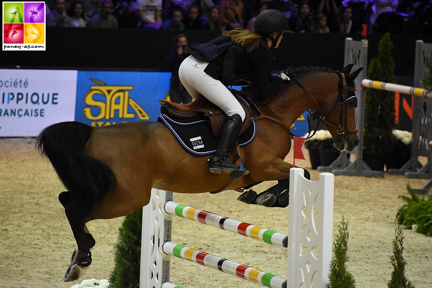 Romane Orhant et Quabar des Monceaux - ph. Poney As