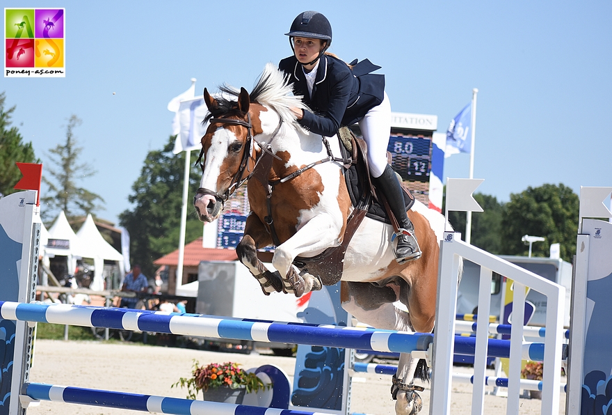 Elise Gueffier et Baladin du Bessey - ph. Poney As