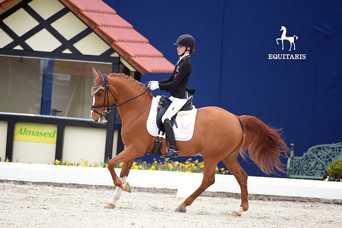 Lucie-Anouk Baumgürtel et Zinq Coriander FH - ph. Equitaris