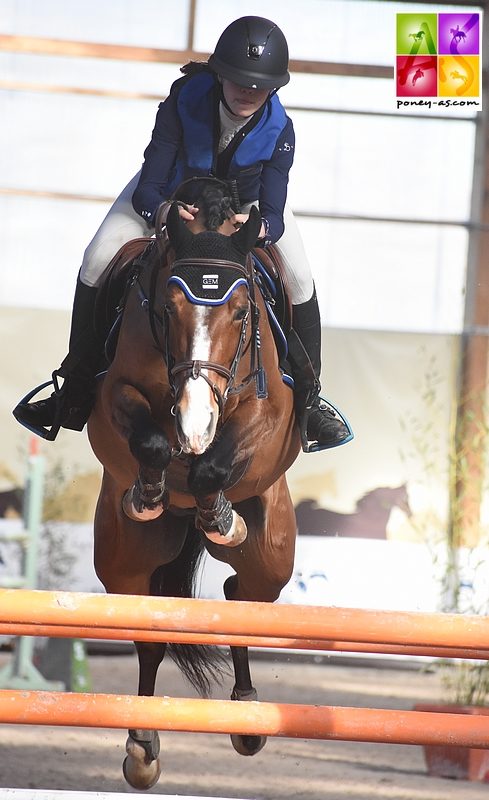 Marie Catrevault et Virtuose de Flavigny - ph. Poney As