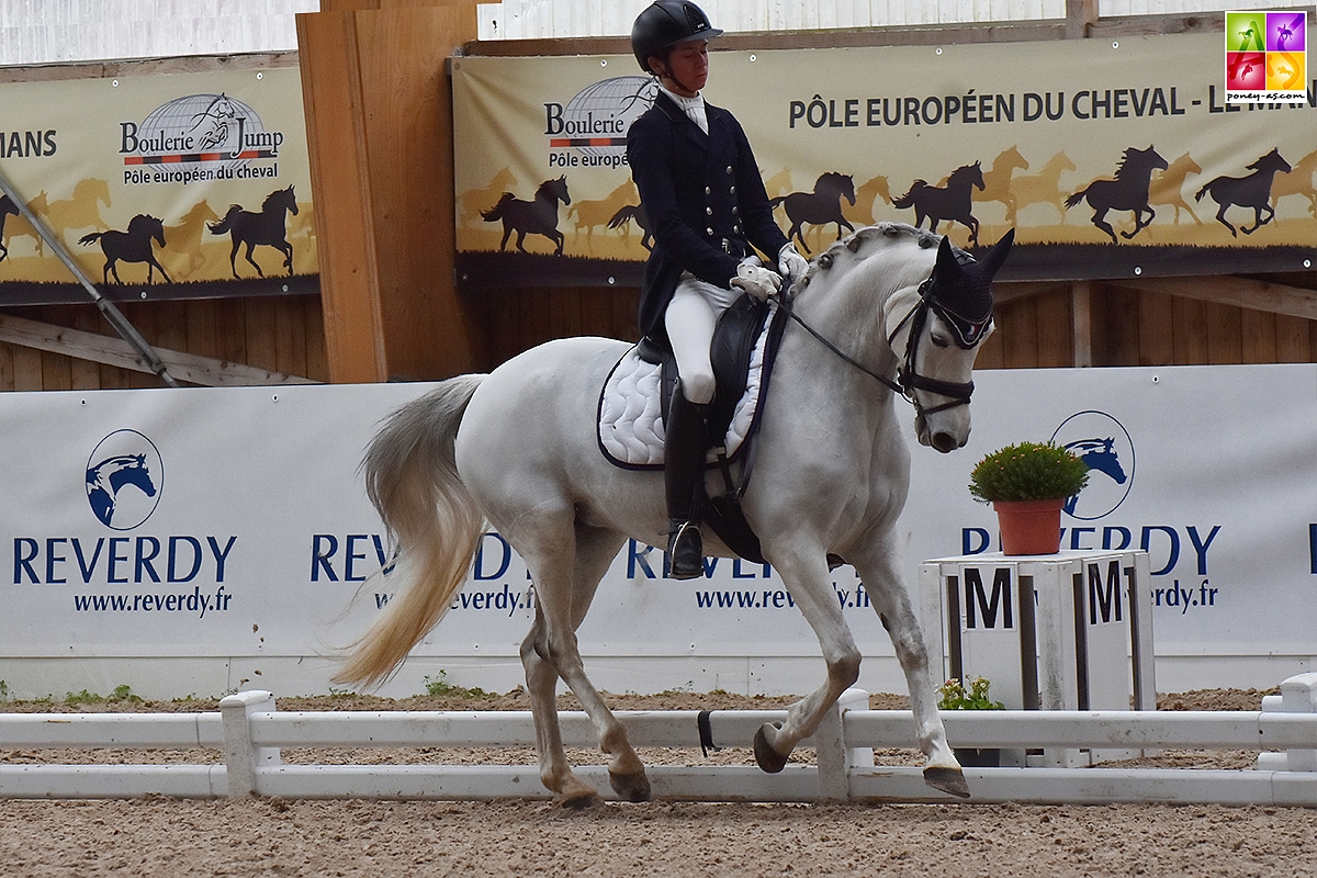 Alexandre Cheret et Butterfly Dew Drop s'adjugent les deux premières reprises de la TDA du Mans - ph. Poney As