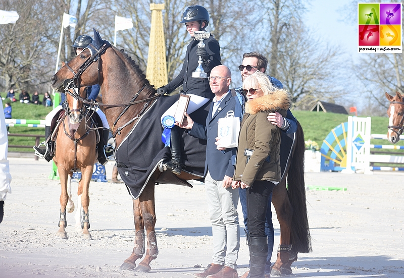 Jeanne Hirel et Vedouz de Nestin - ph. Poney As