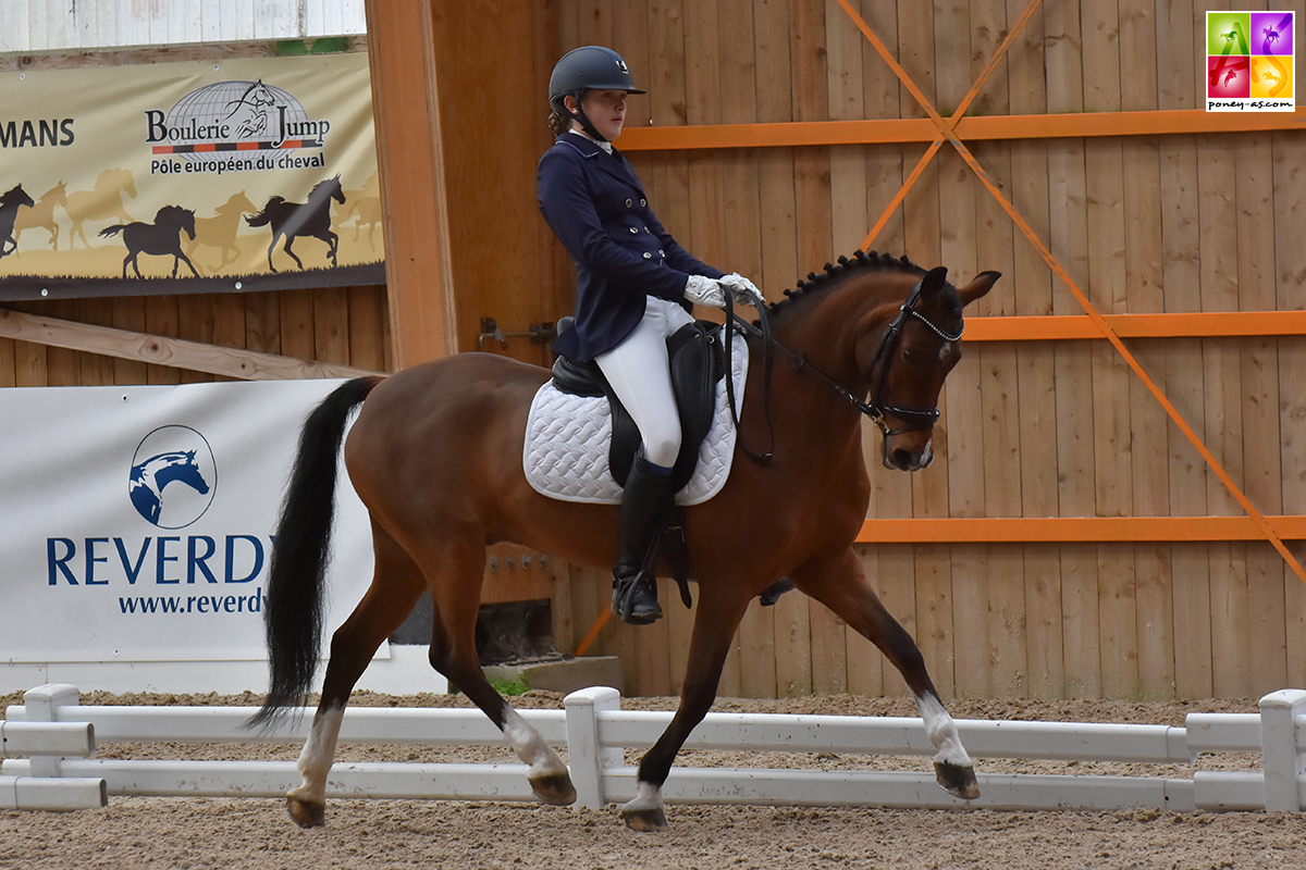 Diane Vedrenne et T’Choux des Chesnaies - ph. Poney As