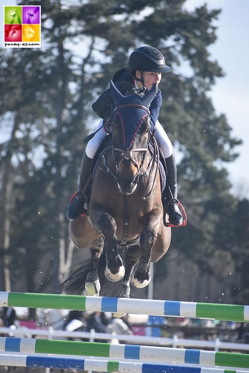 Sarah Desmoules et Austin Joyeuse - ph. Poney As