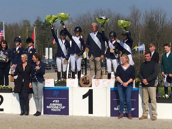 Les tricolores s'offrent la Coupe des nations du CSIOP d’Opglabbeek ! - ph. coll. privée