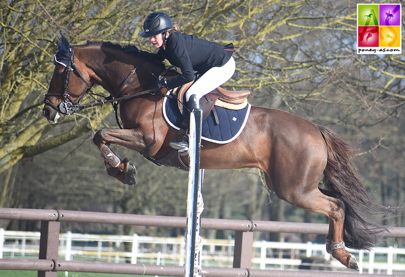 Jeanne Hirel et Vedouz de Nestin - ph. Poney As