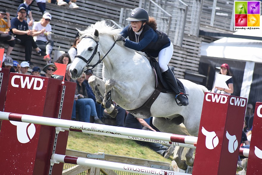 Clara Kauffmann et Alibi de la Buqueuse - ph. Poney As