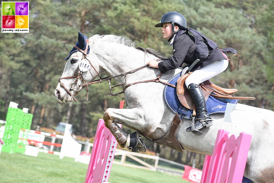 Florian Gourmaux et Tamise de Thebergeais - ph. Poney As