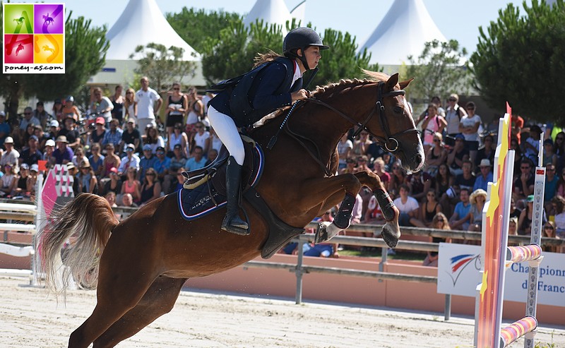 Léane Desmeure et Aronie la Meulerie - ph. Poney As